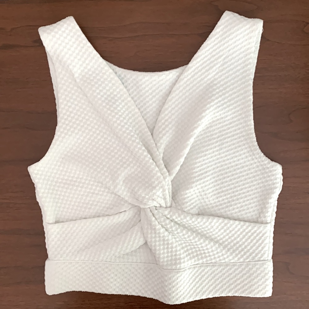 Club Monaco Shell Top with Twist Back